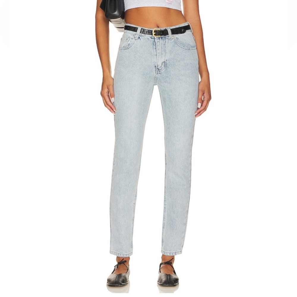 NWT Revolve Superdown Bailee Straight Leg Jeans